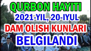 QURBON HAYITI 2021 QACHON  Qurbon hayiti [upl. by Oile121]