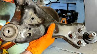 20142024 MercedesBenz Vito Metris Lower Ball Joint Replacement DIY W447 [upl. by Geno576]