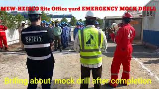 HeiscoMEW emergency mock dril [upl. by Monetta]