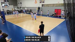 Abe Kniepkamp  HPSTL Ladder Series 20242025  BSVB 18U Black vs BSVB 18U Blue [upl. by Enninaej]