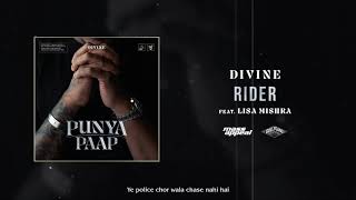 DIVINE  Rider Feat Lisa Mishra Official Audio  Punya Paap [upl. by Ahsieni]