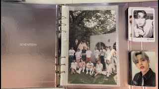 unboxing ♡ seventeen dicon photocard 101 custom book [upl. by Dhu]