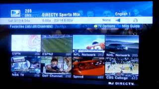 Sports Channel on DirecTV [upl. by Karilynn]