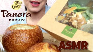 ASMR Panera Bread Whispering  Eating Show [upl. by Lombardi]