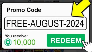 This SECRET Promo Code Gives FREE ROBUX Roblox August 2024 [upl. by Ayor272]