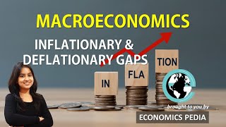 INFLATIONARY amp DEFLATIONARY GAPS  Macroeconomics Cause  Diagrammatic Explanation  Sumita Biswas [upl. by Gun253]