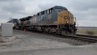 Csx amp Wheeling amp Lake Erie New London amp Rochester Ohio [upl. by Apgar511]