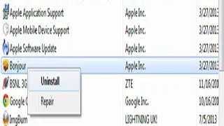 Zeroconf  How to Disable Reinstall or Remove Bonjour [upl. by Ayokahs]