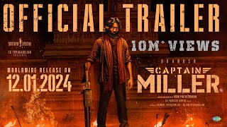 CAPTAIN MILLER  Trailer  Dhanush  Shivarajkumar Sundeep Kishan  Arun Matheswaran [upl. by Leeth]