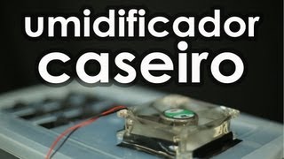 Como fazer um umidificador de ar caseiro EXPERIÊNCIA  dica doméstica [upl. by Kristien]