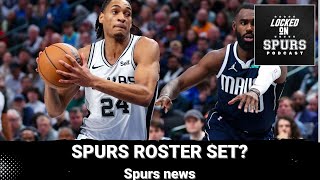 A look at the current San Antonio Spurs roster [upl. by Zerat]