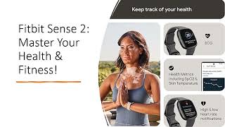 Fitbit Sense 2 Master Your Health amp Fitness [upl. by Mohr]