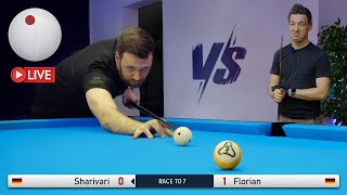 Micd Up Pool Match Players Explaining Their Shots Live 9 Ball [upl. by Anirroc]