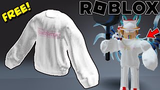 FREE ITEM How To Get Klossette Oversized Sweater on Roblox [upl. by Singband]