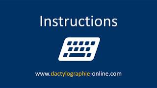 Dactylographie Online [upl. by Eitsyrc248]