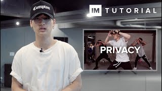 Privacy  Chris Brown  1MILLION Dance Tutorial [upl. by Lesser573]