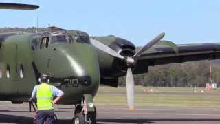 caribou A4 210 takeoff [upl. by Sotnas]