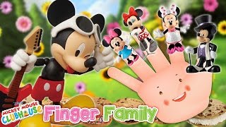 Mickey Mouse Club House FINGER FAMILY SONG ♥Toy Nursery Rhyme♥ Kids Songs Minnie Mouse [upl. by Gunas]