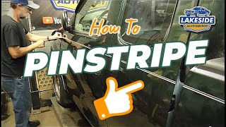 How to Pinstripe a Car with Pinstriping Tape [upl. by Ireg358]