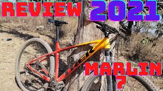 TREK MARLIN 7  GEN 3 2023  REVIEW OF SPECS AND COMPONENTS WITH WEIGHT AND PRICE [upl. by Anaylil]