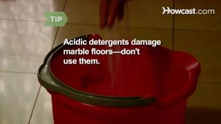 How to Clean a Marble Floor [upl. by Aisila]