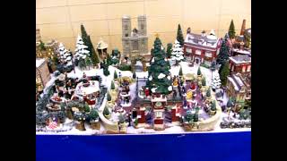 Department 56 Christmas village display 20122013 [upl. by Enirahtac614]