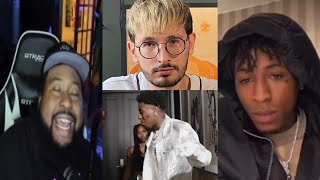 Tell em pull up DJ Akademiks reacts to NBA Youngboys response to Trap Lore Ross Documentary [upl. by Euqinahs]