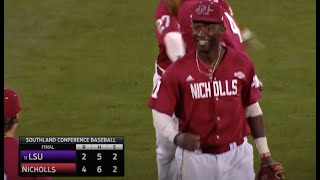 Nicholls Baseball 201920 Rewind  Colonels vs LSU MiniMovie [upl. by Greene]