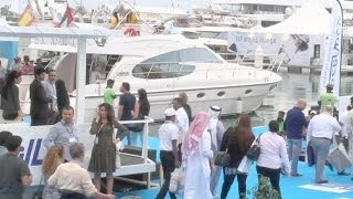 Yacht di lusso al varo il salone nautico di Dubai  economy [upl. by Nodyarg]