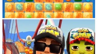 Candy crush saga and subway surf 🪂🏂🍫 [upl. by Derina131]