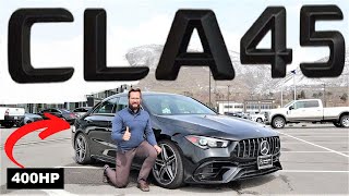 2023 Mercedes AMG CLA 45 How Is A 4 Cylinder So Powerful [upl. by Clyde712]