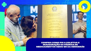 Avanços pela saúde nova fábrica de medicamentos da Hemobrás é inaugurada [upl. by Abby859]