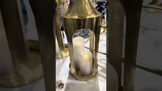 Raz 21quot or 24quot Gold Christmas Lantern [upl. by Nawuj]