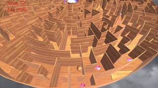 Maze Ball 3d  UWP XBOX Unity Azure Game [upl. by Auof176]