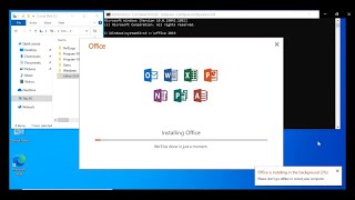 Configure and Install Office 20192021O365 Apps with ODT  StepbyStep Guide [upl. by Brothers]