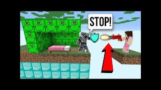 PopularMMOs Pat and Jen Minecraft SURPRISE GRINCH LUCKY BLOCK BEDWARS  Modded MiniGame [upl. by Januisz]