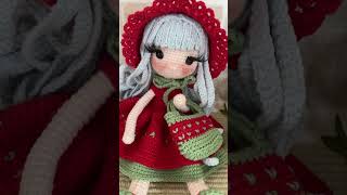 amigurumi doll ◆crochet ◆あみぐるみ【編み物大好き！】かぎ針編みshorts [upl. by Rez670]