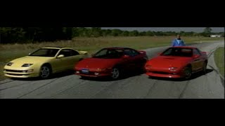 MotorWeek  Retro Review 90 300ZX Turbo Vs RX7 Turbo II Vs MR2 Turbo [upl. by Ynalem]