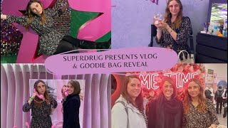 Superdrug Presents Come With Me amp What Is In The £300 Goodie Bag [upl. by Acsot]