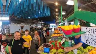 2024 Jean Talon Market Montreal 360 VR [upl. by Ardnama592]