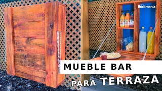 Hacer MUEBLE BAR para la TERRAZA  Programa Completo Bricomania [upl. by Notlil]