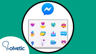 🐶 Cómo DESCARGAR y TENER STICKERS para Messenger  Con MOVIMIENTO [upl. by Ynney]