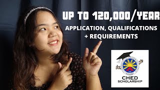 CHED SCHOLARSHIP 2021 📝 Application Qualifications  Requirements [upl. by Peednam]