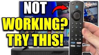 How to Fix Remote Not Working on Amazon Firestick 4k Max [upl. by Shiverick]