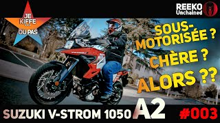 VSTROM 1050 A2 XT  ESSAI TRAIL SUZUKI 2021 ⭐ JE KIFFE OU PAS 🔴REEKO Unchained [upl. by Anitsahs]