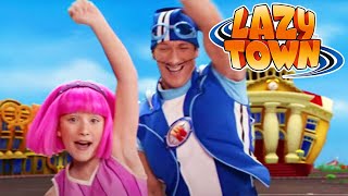 Lazy Town  Records Day [upl. by Adnalu439]