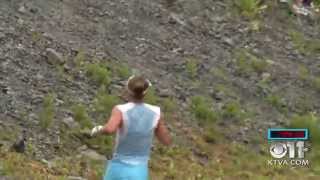 2015 Mount Marathon Womens Race in Seward Alaska [upl. by Niggem]