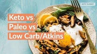 Keto vs Paleo vs Low CarbAtkins [upl. by Selec]