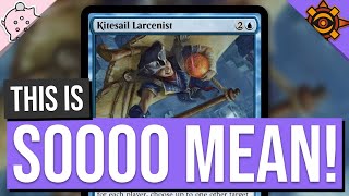 This is So Mean I Kitesail Larcenist  Lost Caverns of Ixalan Spoilers  MTG [upl. by Schaab140]