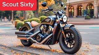 Unleashing the Beast The 2025 Indian Scout Sixty Bk cars world [upl. by Haines]